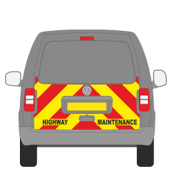 VW Caddy 2004 - 2015 Tailgate Half Height (VCAD007)